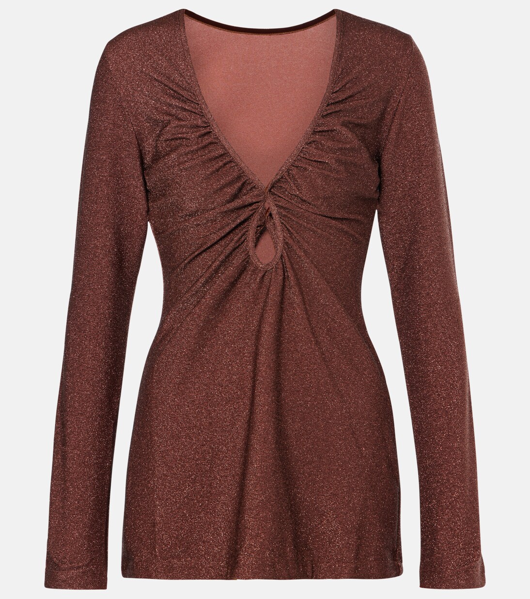 Top aus Lamé | Johanna Ortiz