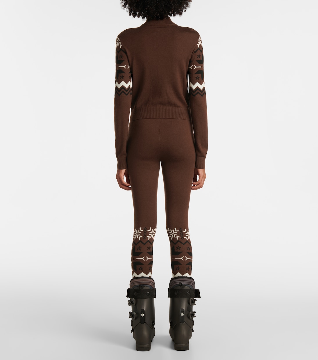 Ski-Leggings Nordic aus Wolle | Perfect Moment