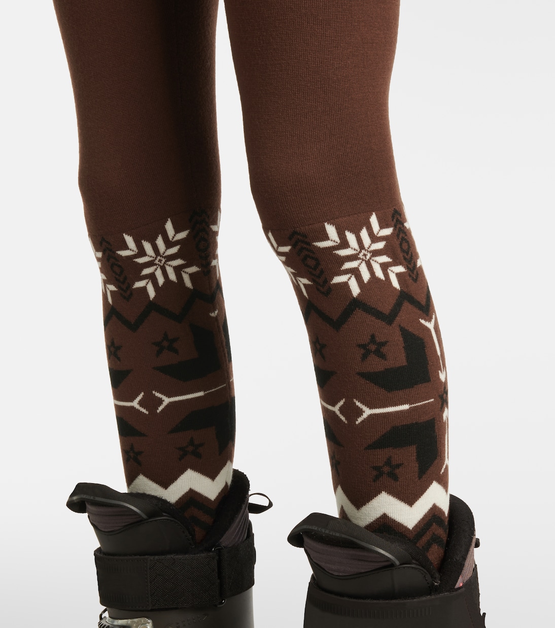 Ski-Leggings Nordic aus Wolle | Perfect Moment