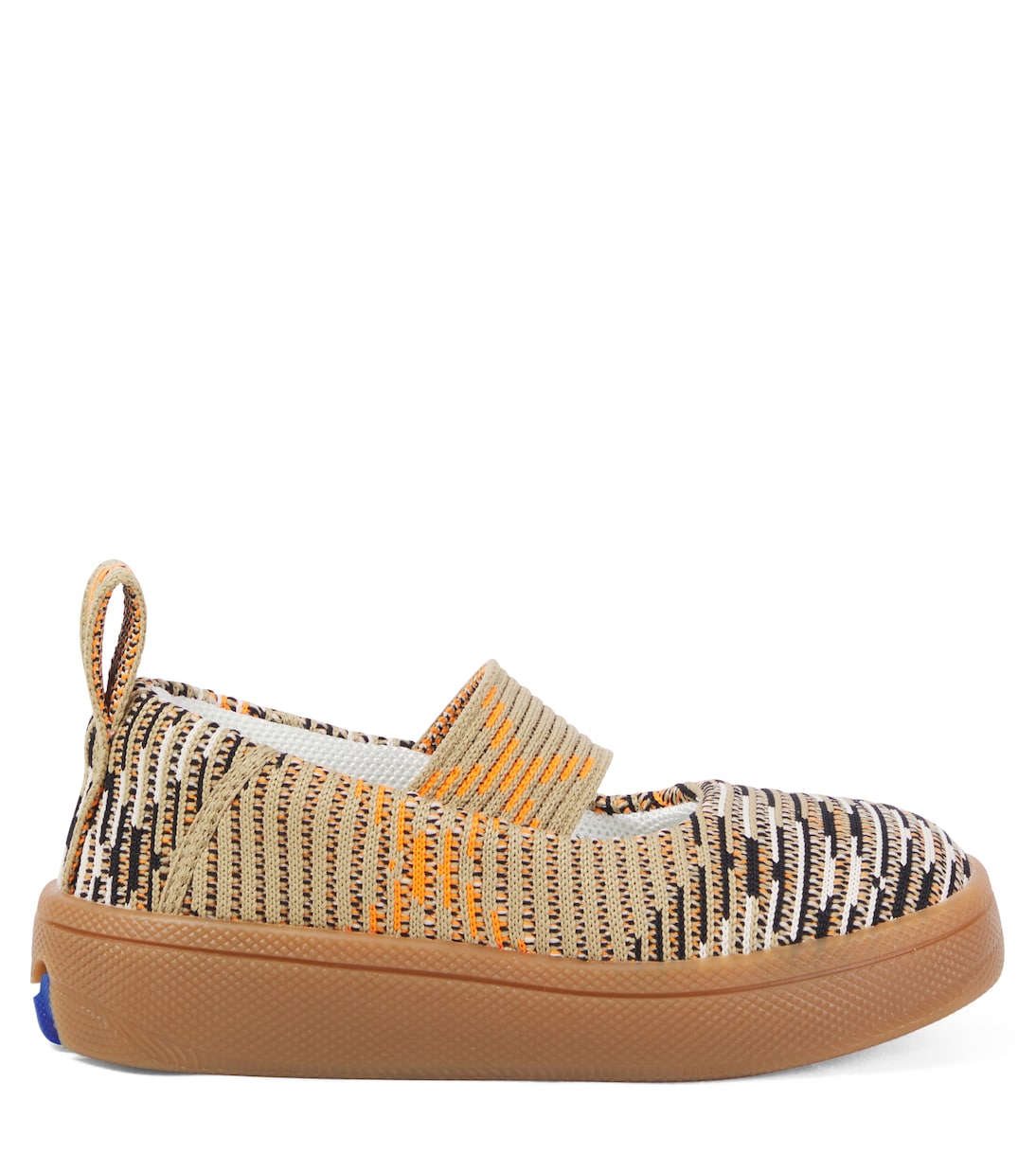 Burberry Check knitted Mary Jane flats | Burberry Kids