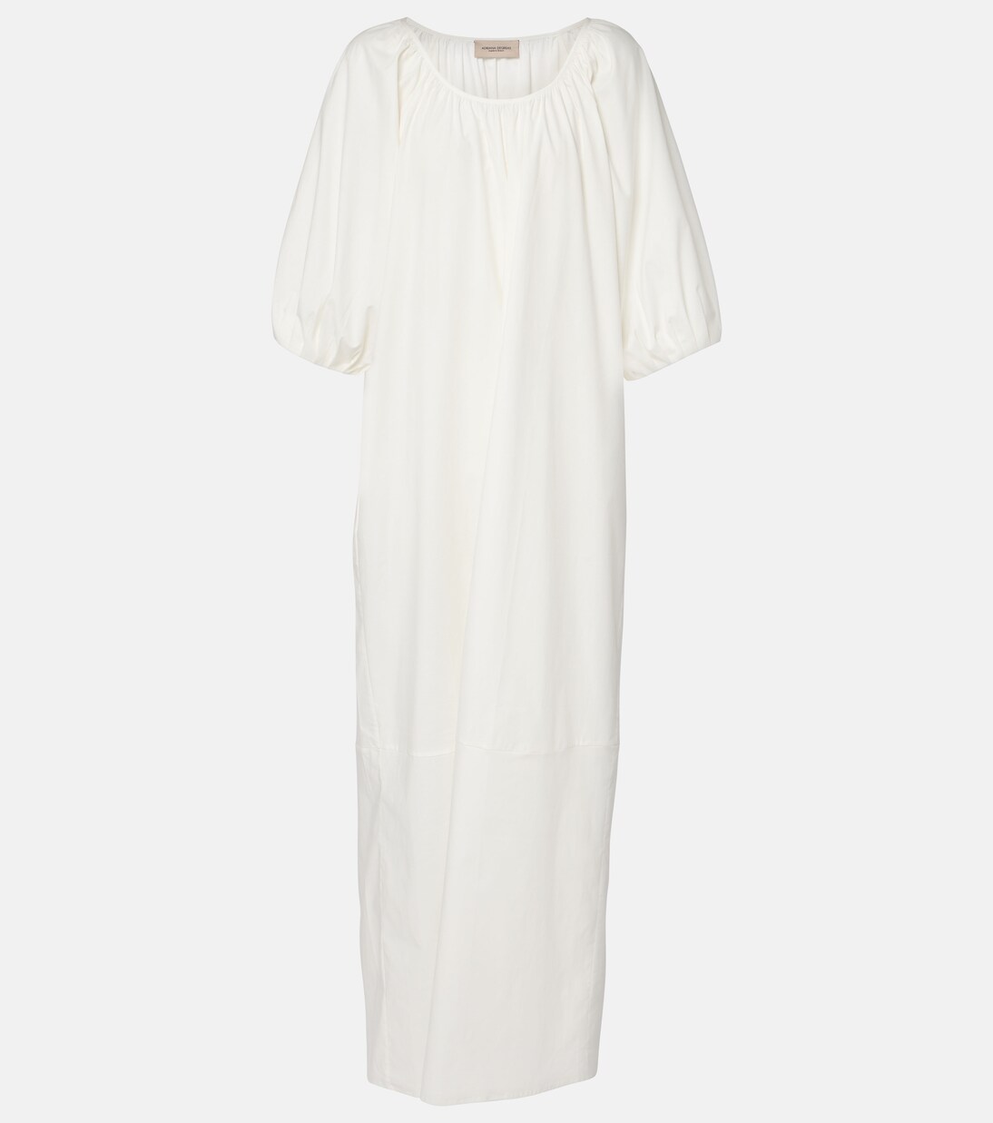 Robe longue Solid en coton | Adriana Degreas