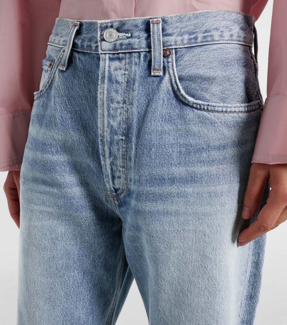 Jean droit Kelly à taille haute | Agolde