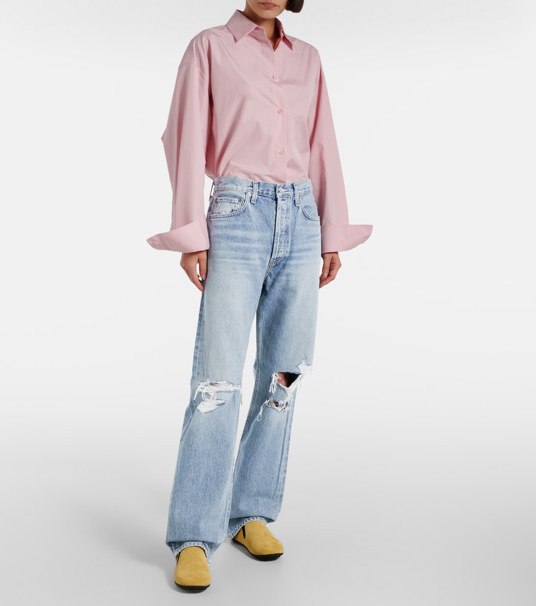 Jean droit Kelly à taille haute | Agolde