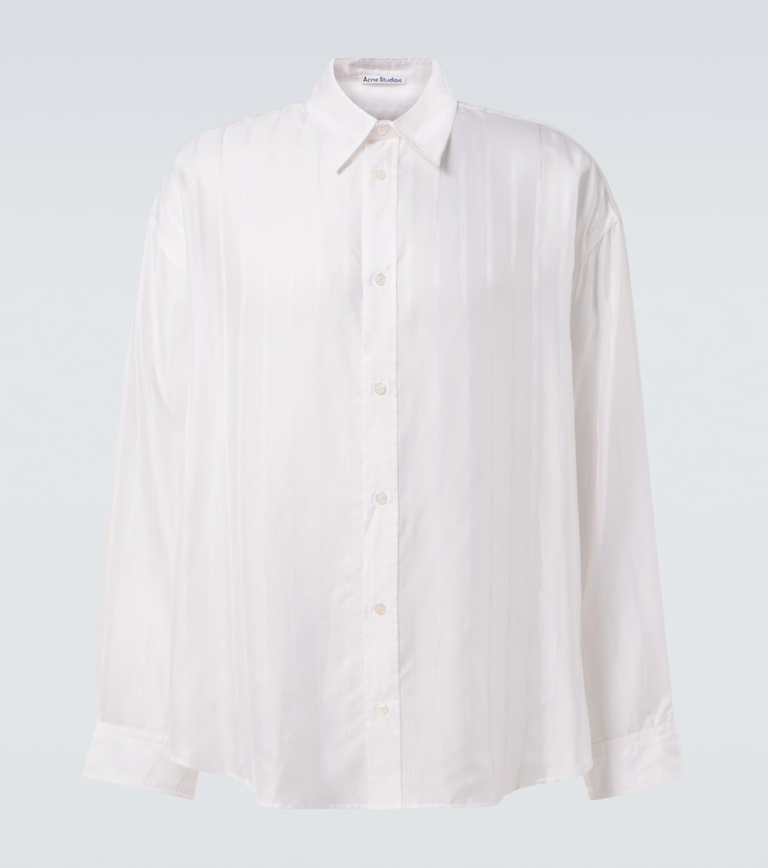 Camicia in jacquard a righe | Acne Studios