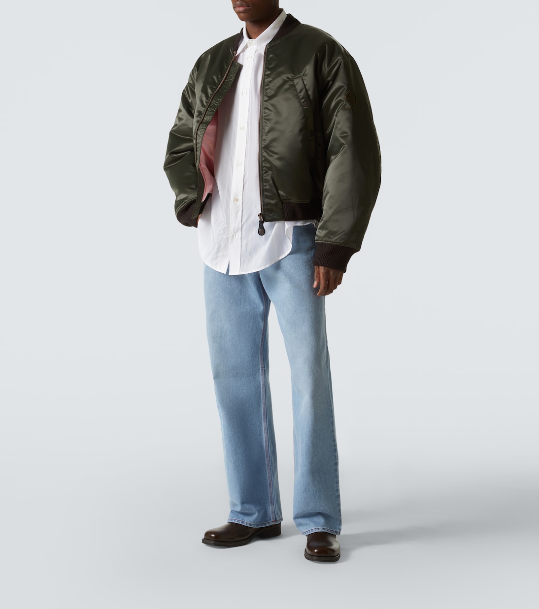 Camicia in jacquard a righe | Acne Studios