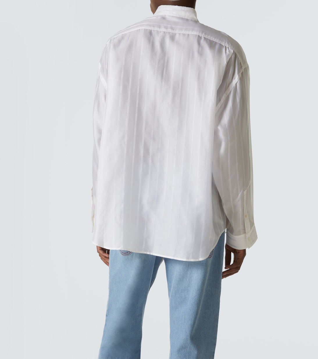 Camicia in jacquard a righe | Acne Studios