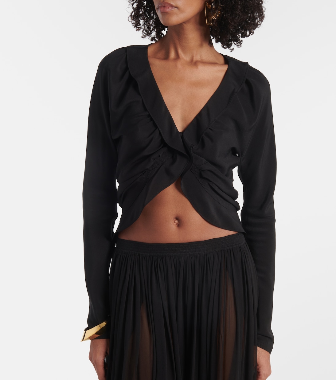 Bluse aus Seide | Saint Laurent