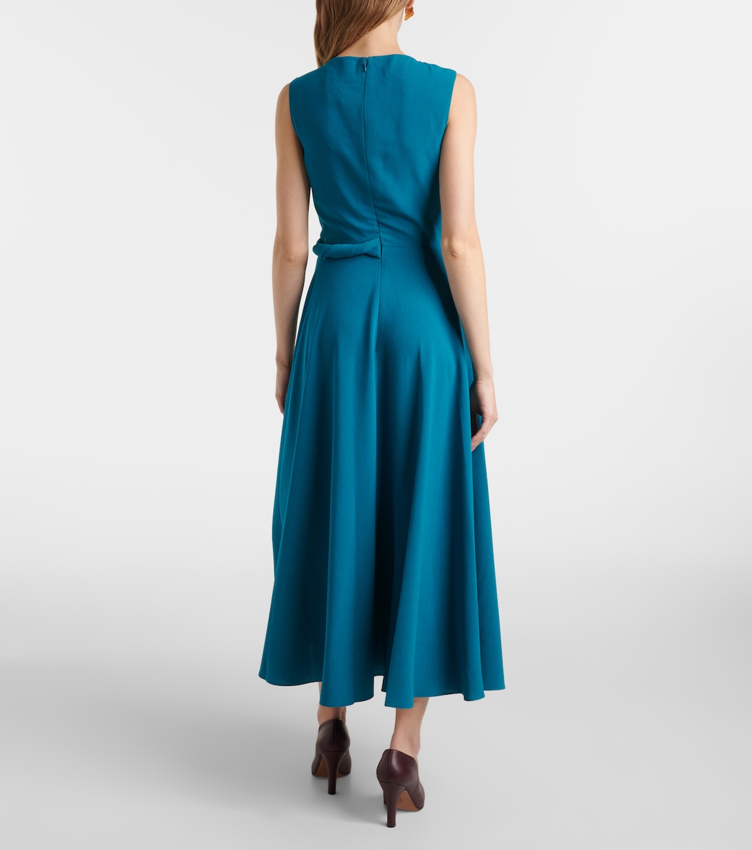 Robe midi Parsa en crêpe | Roksanda