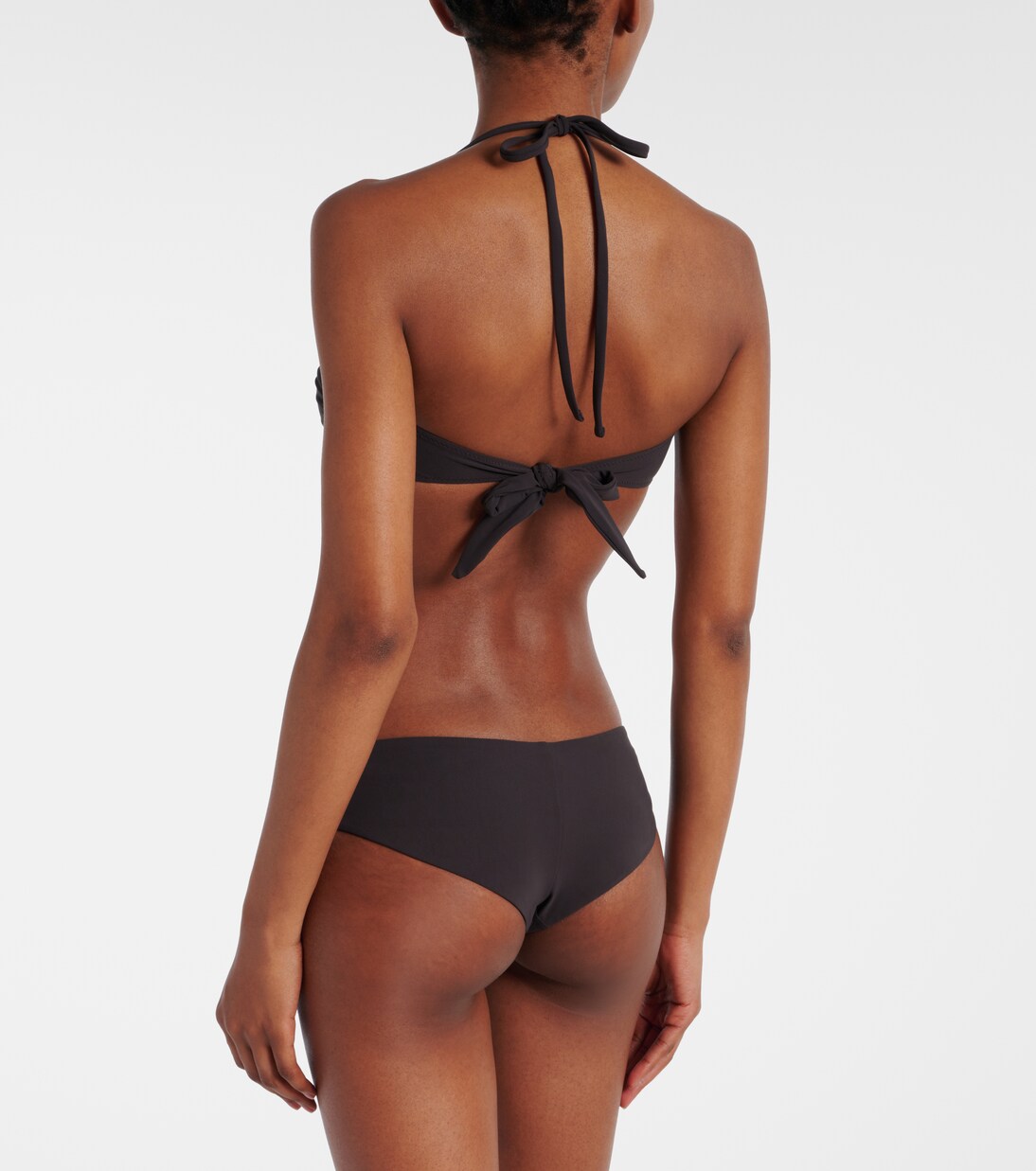 Top bikini a fascia con monili | Brunello Cucinelli