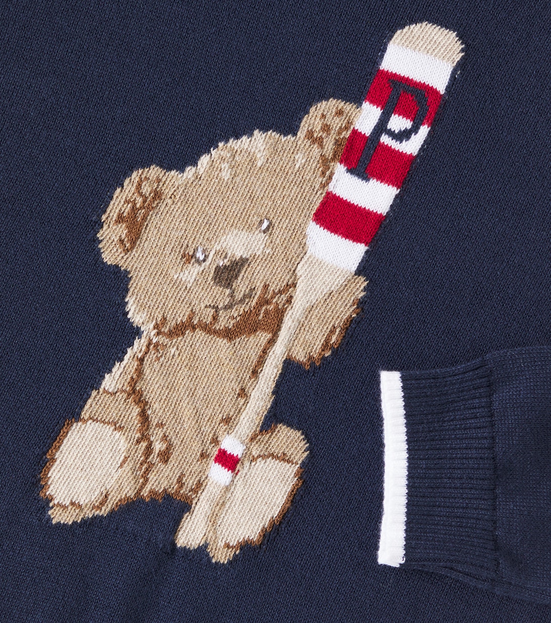 Intarsia cotton sweater | Patachou