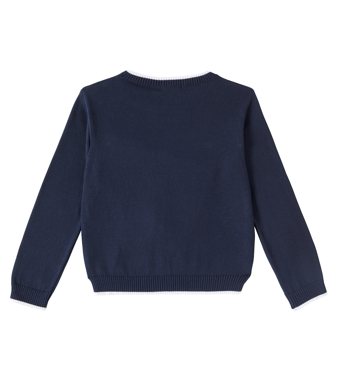Intarsia cotton sweater | Patachou
