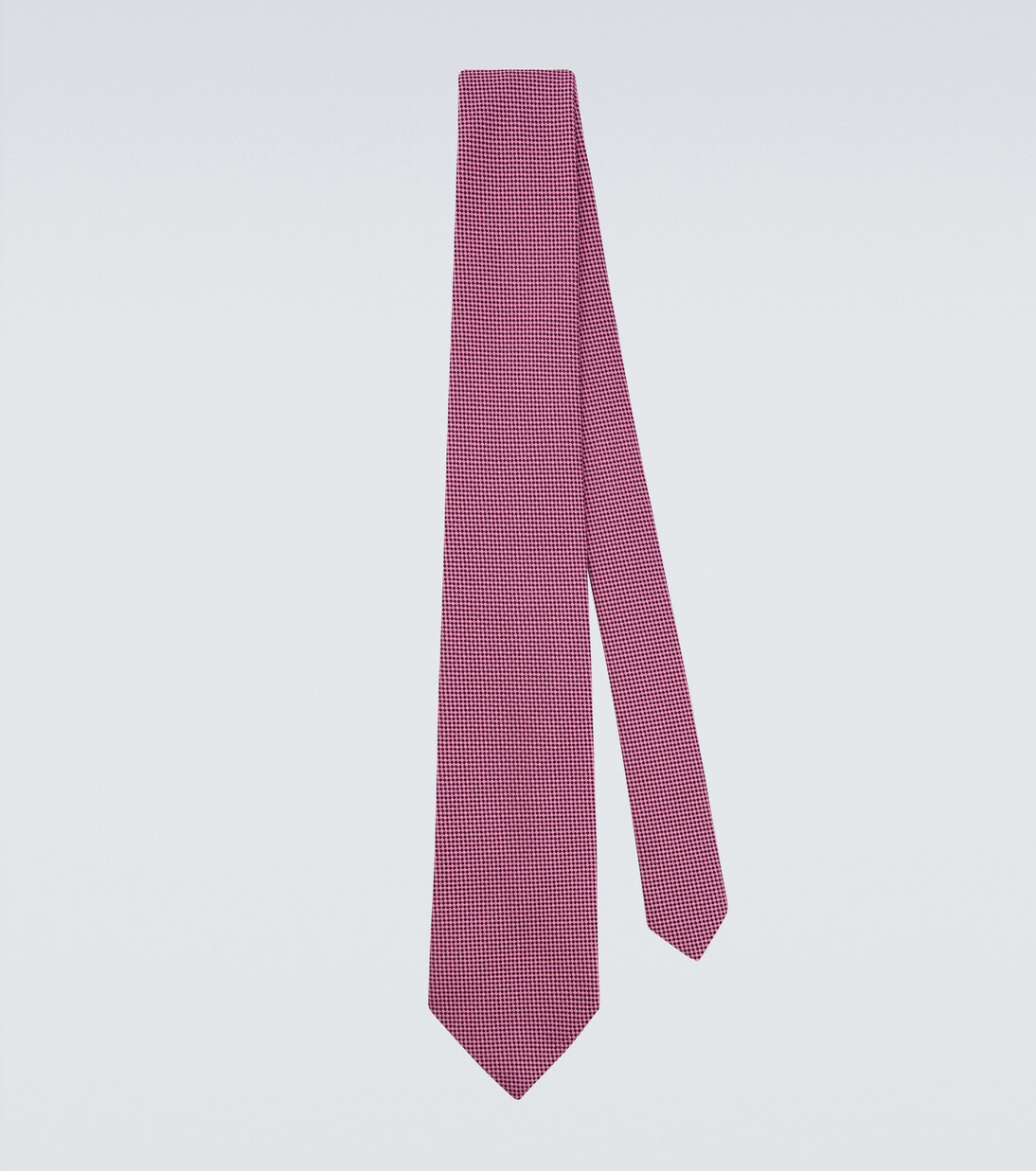 Silk jacquard tie | Charvet