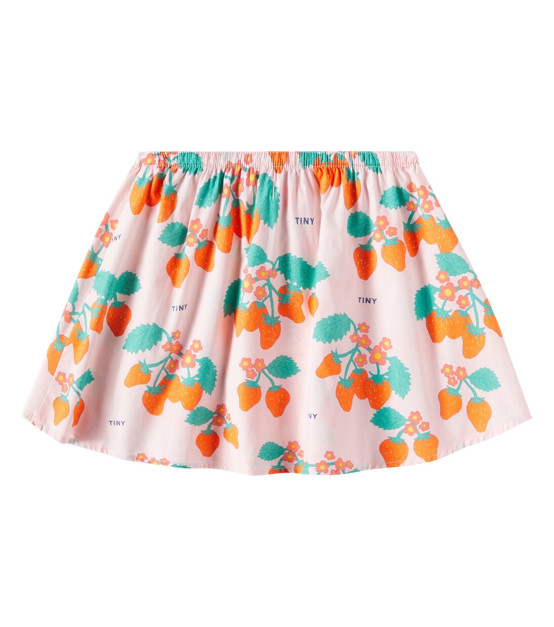 Gonna Strawberries in cotone con stampa | Tinycottons