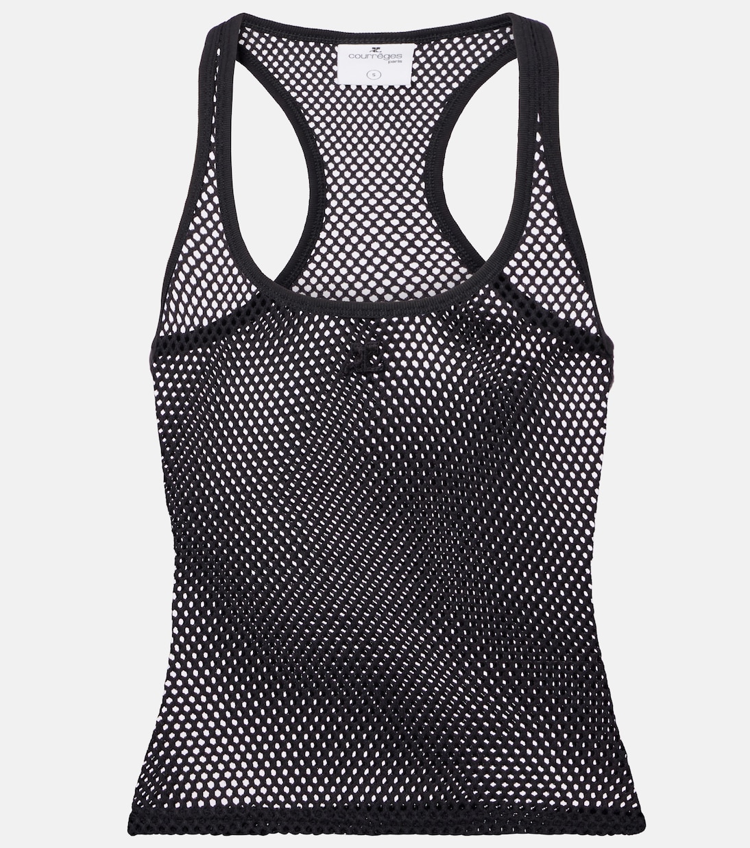 Top Scuba aus Baumwoll-Mesh | Courrèges