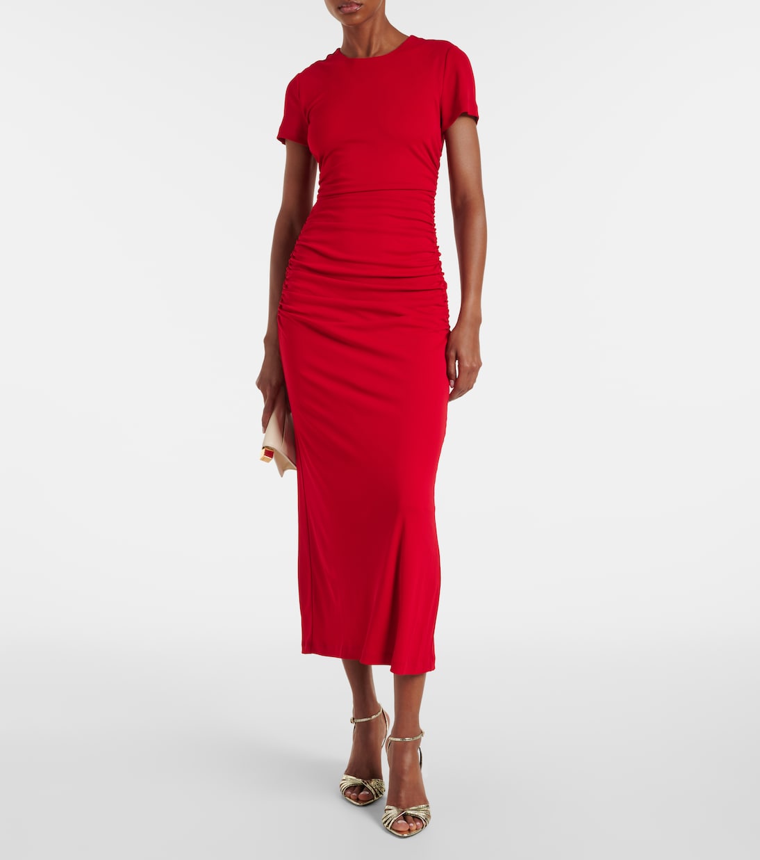 Midikleid aus Satin | Carolina Herrera