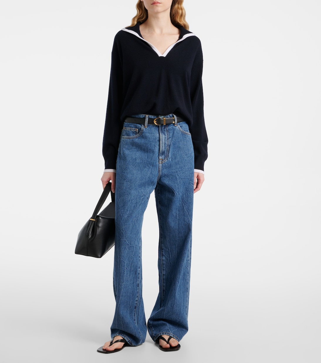 Pullover in cashmere | Jardin des Orangers