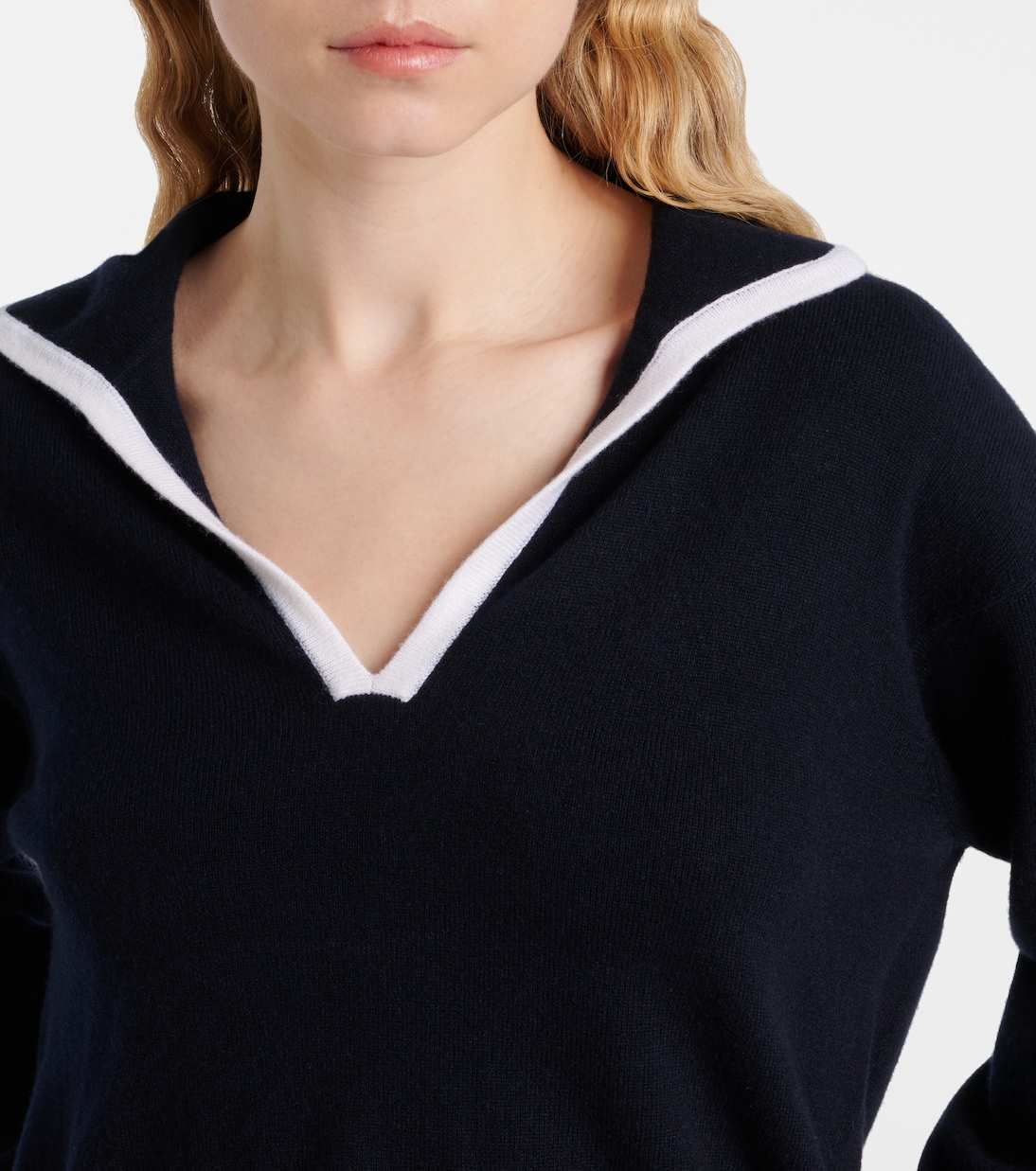 Pullover in cashmere | Jardin des Orangers