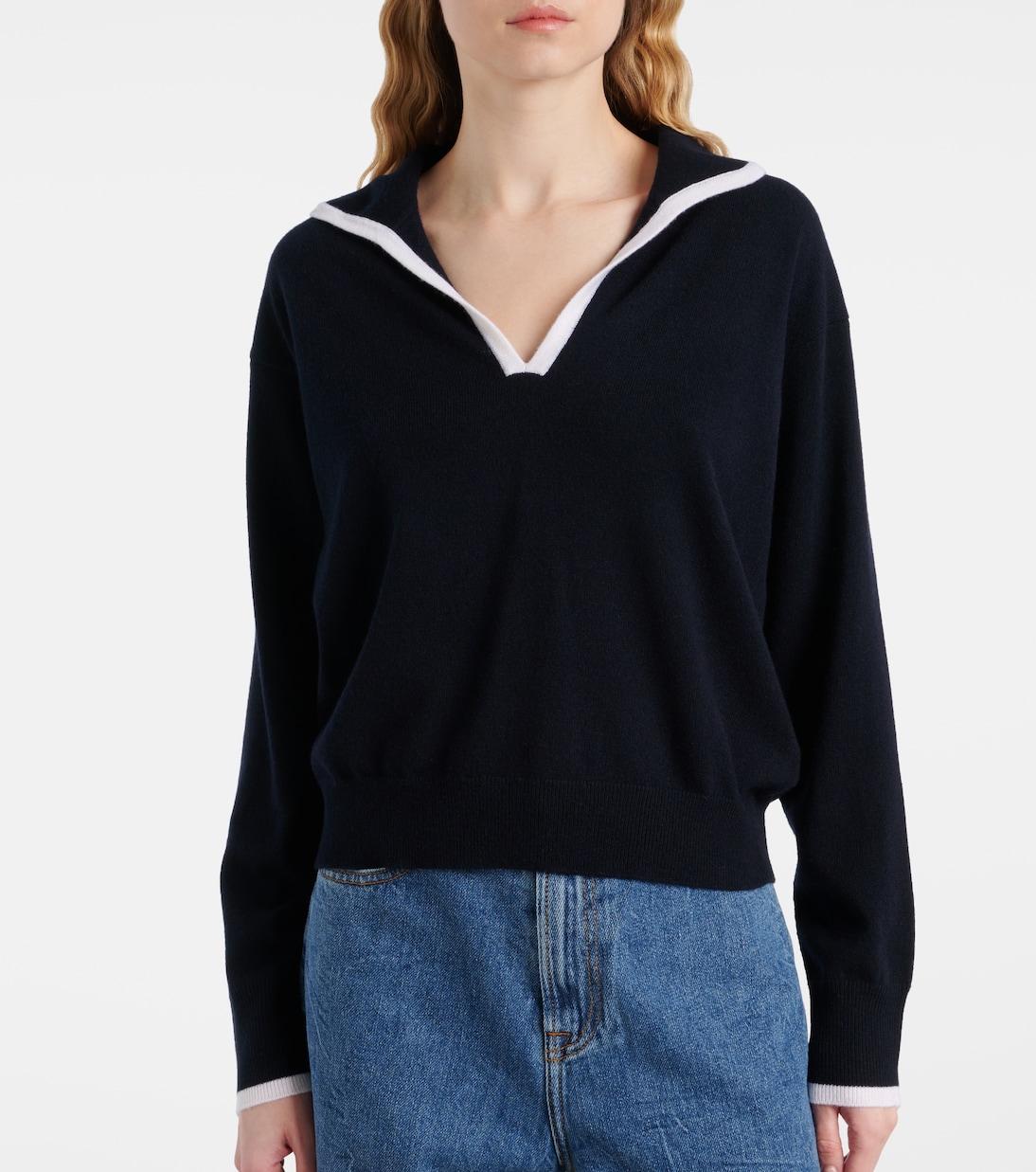Pullover in cashmere | Jardin des Orangers