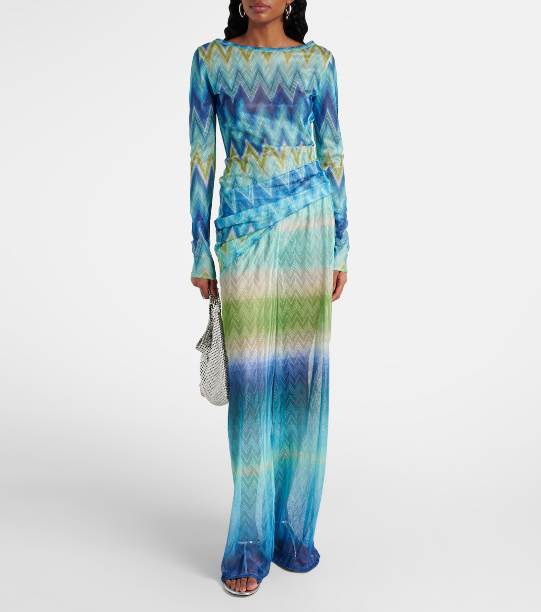 Zigzag beach dress | Missoni