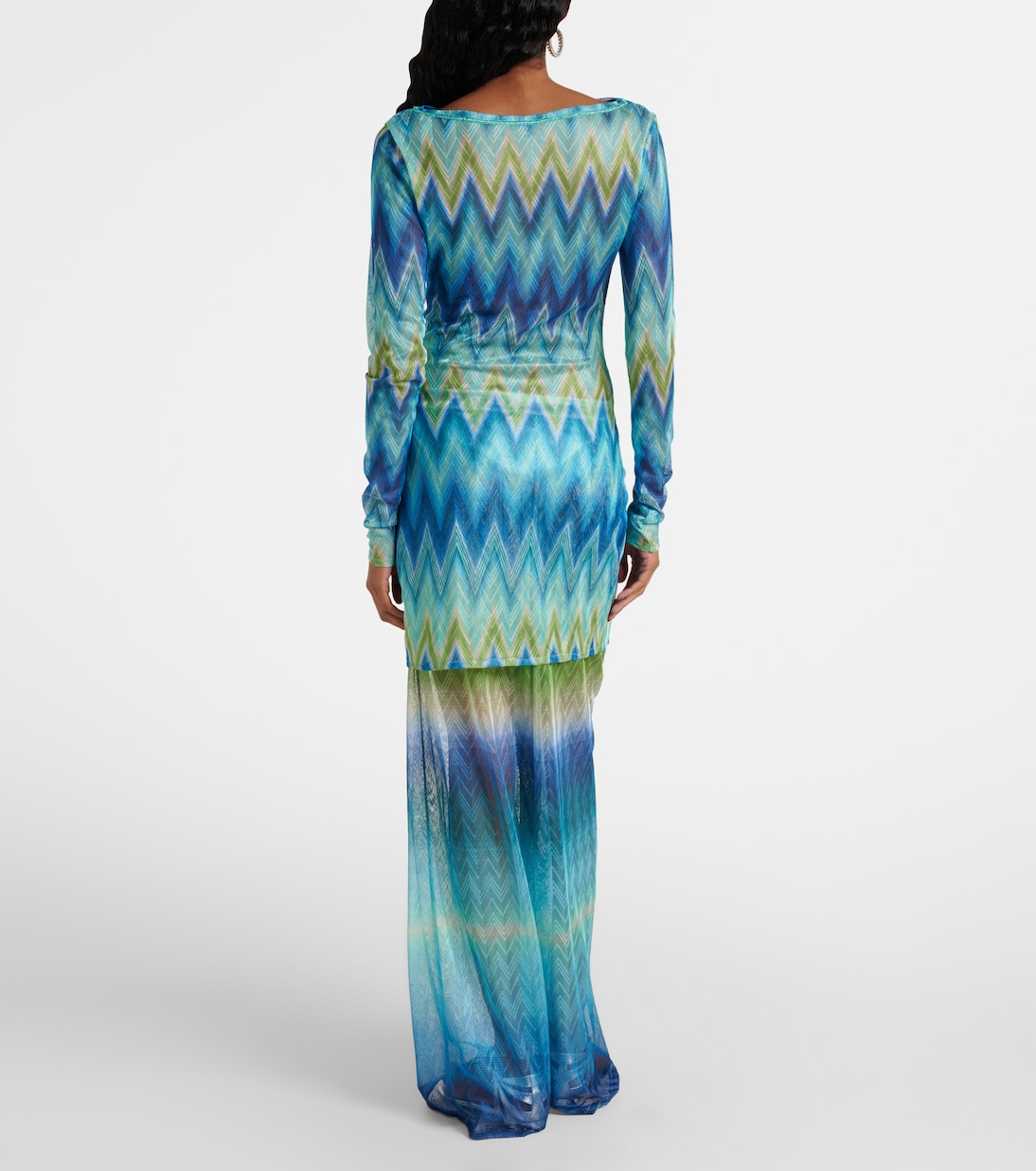 Zigzag beach dress | Missoni