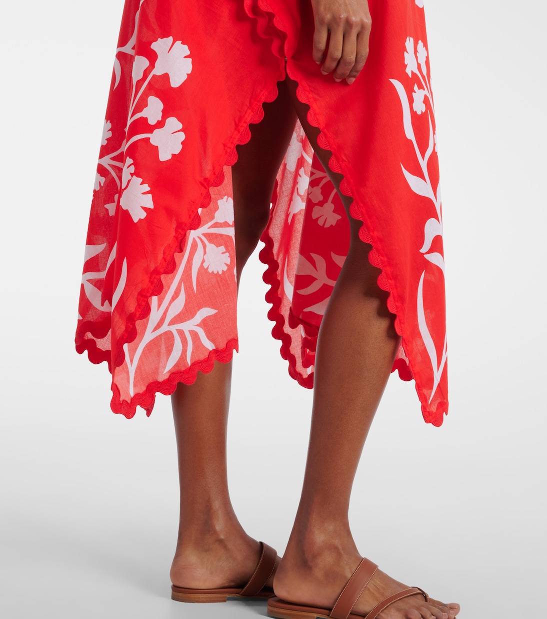 Caftán de algodón estampado | Juliet Dunn