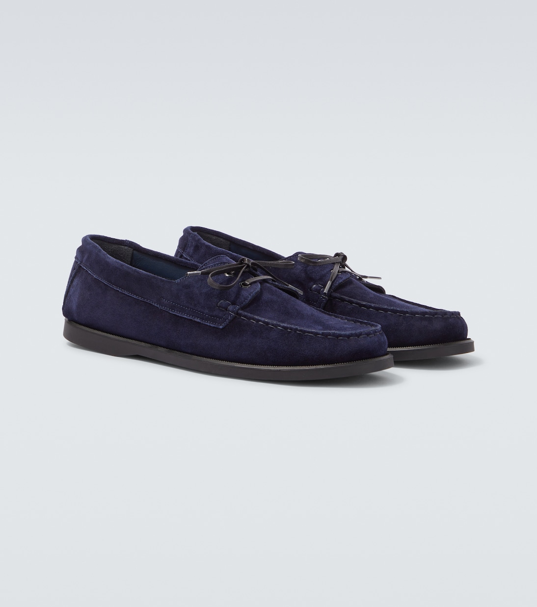 Chaussures bateau City Moc en daim | Saman Amel