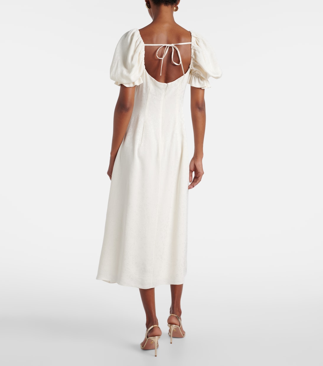 Cocktailkleid Aila aus Seiden-Jacquard | Markarian