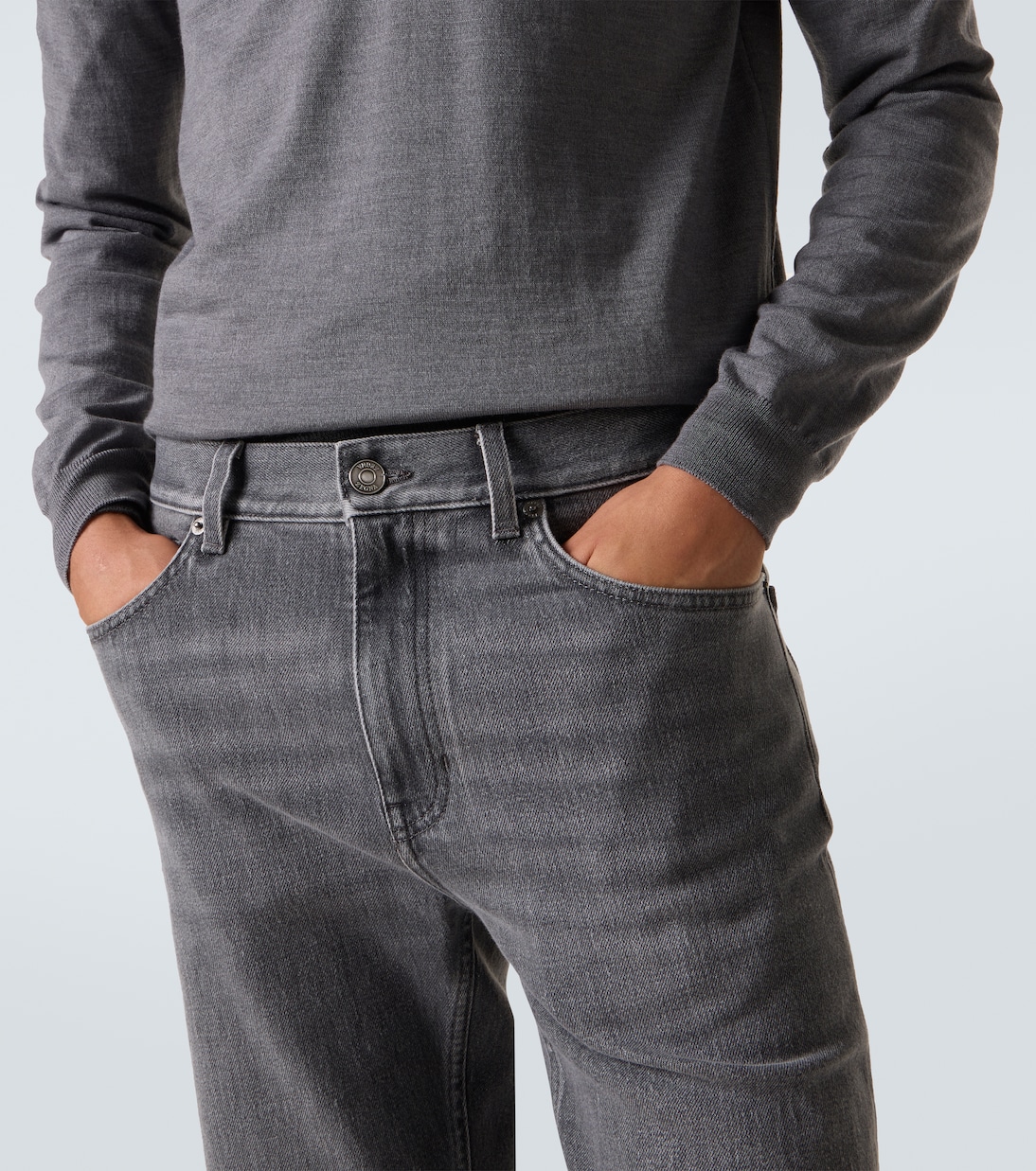 Mid-rise slim jeans | Zegna