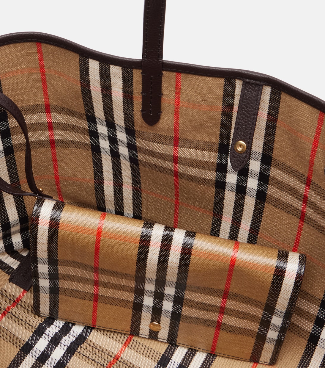 Highlands Medium jacquard tote bag | Burberry