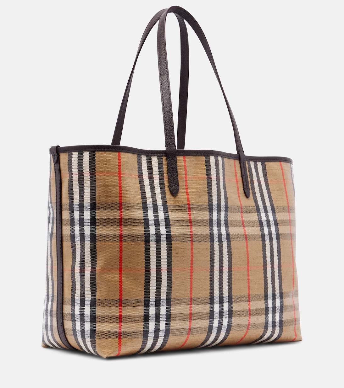 Highlands Medium jacquard tote bag | Burberry