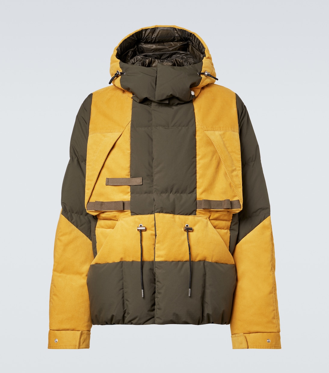 Colorblock down jacket | Sacai