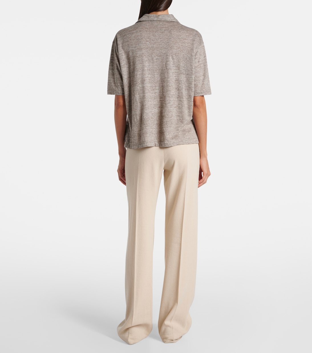 Polohemd Gargano aus Leinen | Loro Piana