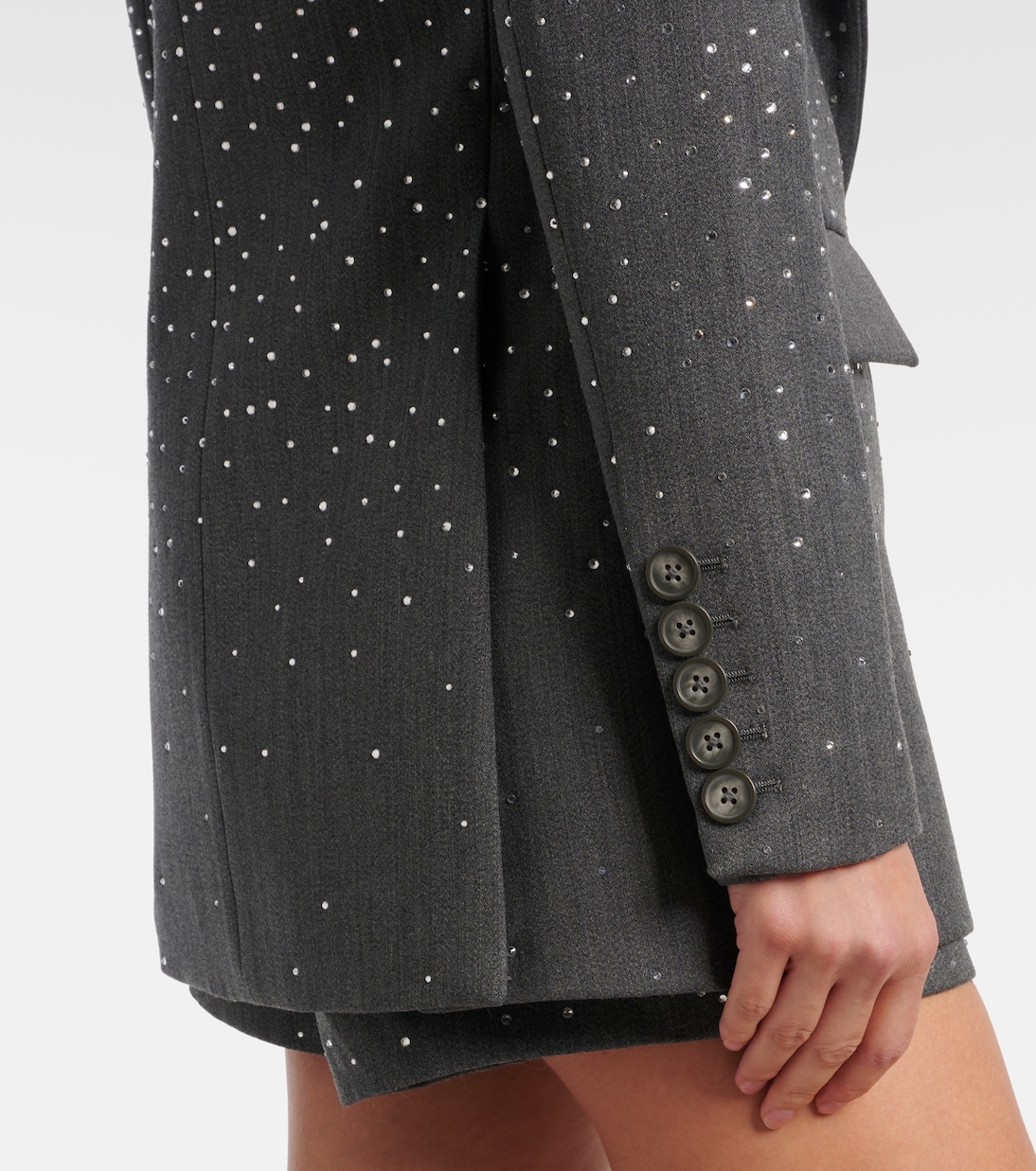 Crystal-embellished blazer | Alex Perry