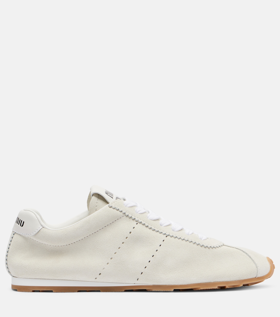 Sneakers Plume aus Veloursleder | Miu Miu