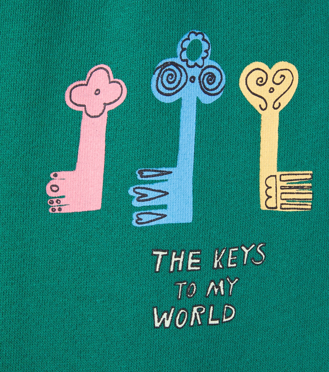 Keys cotton jersey sweatpants | Jellymallow