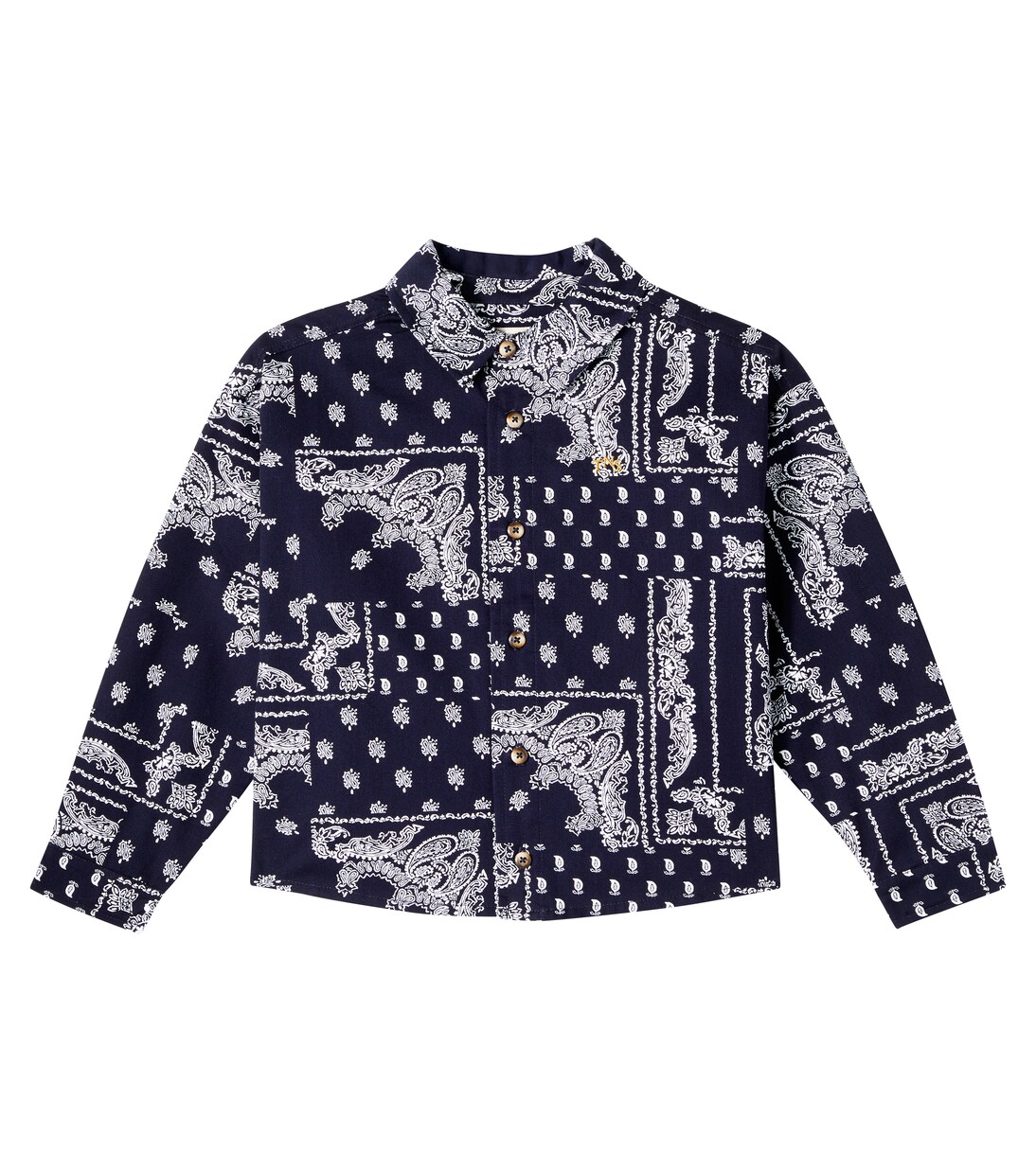 Luis bandana cotton flannel shirt | The New Society