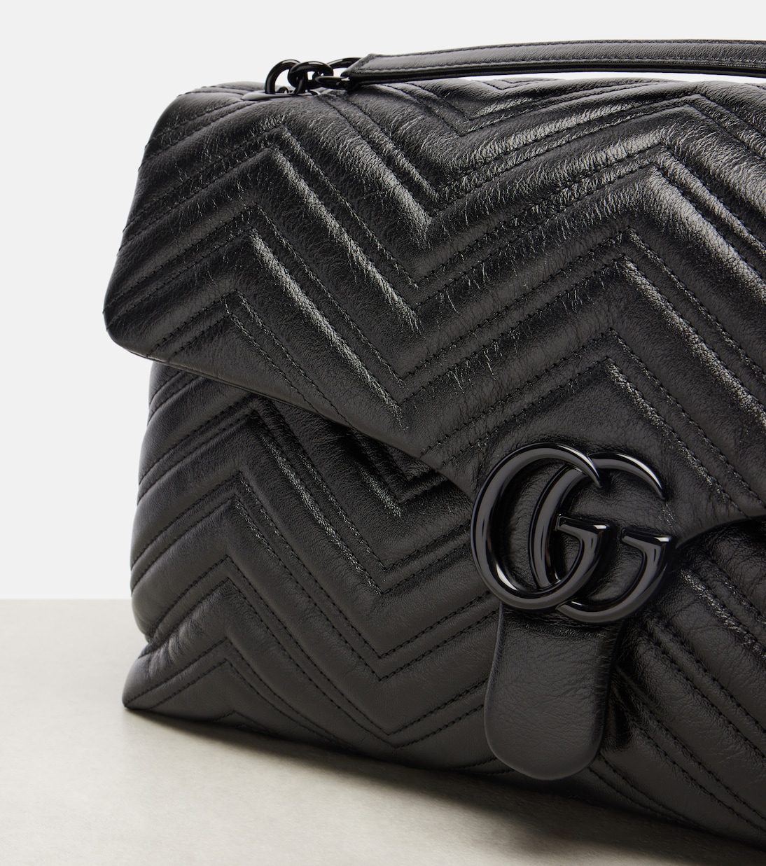 Schultertasche GG Marmont Large aus Leder | Gucci