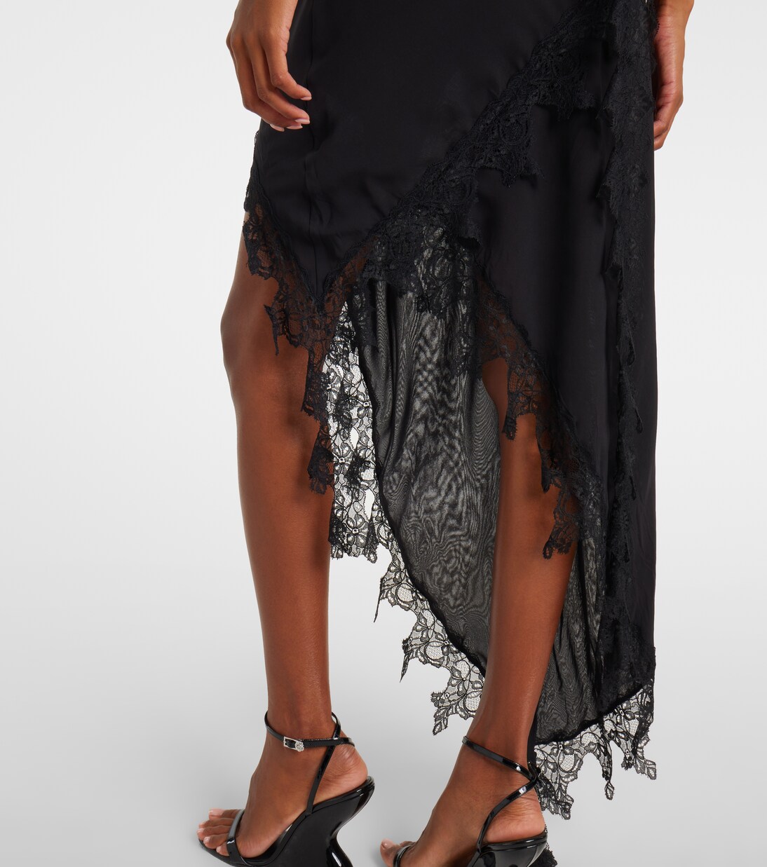 Robe midi asymétrique | Blumarine