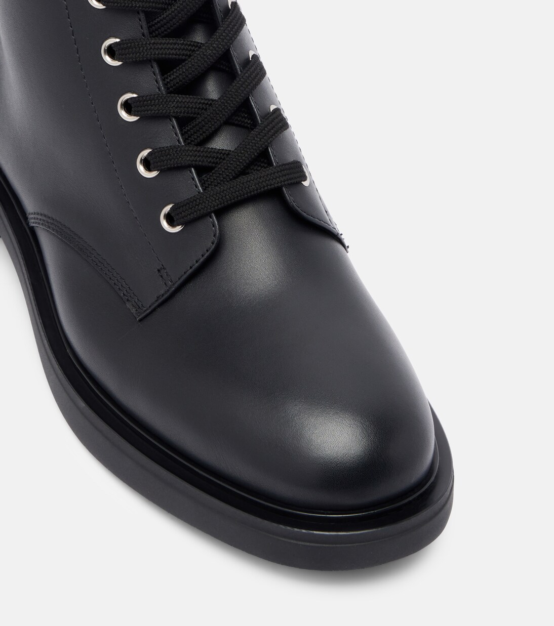 Ripley leather combat boots | Gianvito Rossi