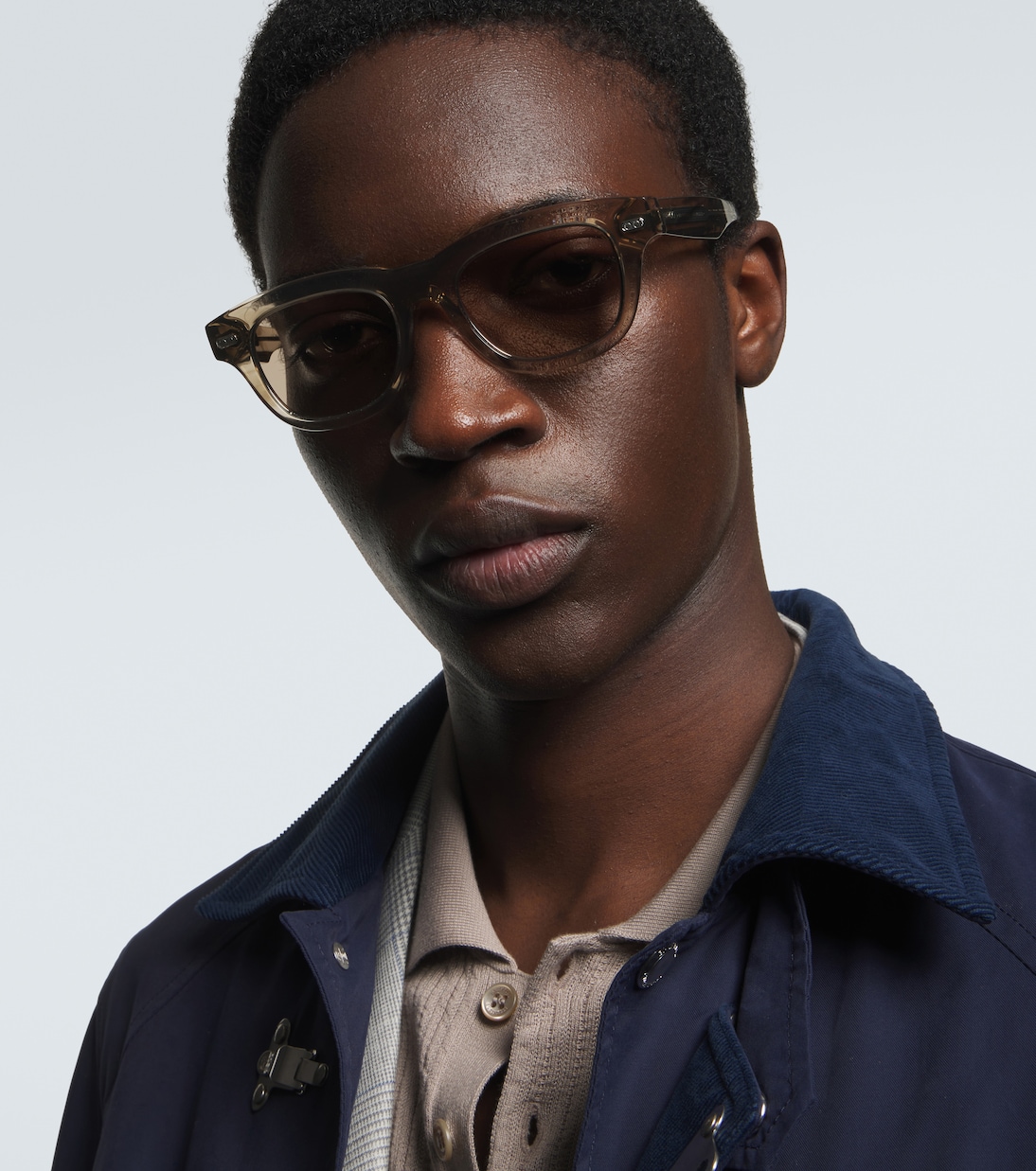 Eckige Sonnenbrille | Brunello Cucinelli