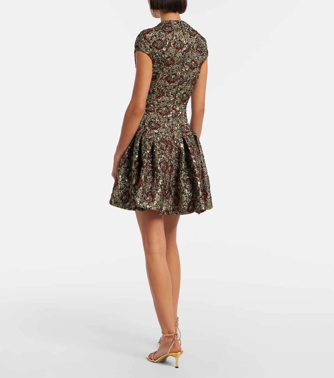 Abito corto Elowen in jacquard | Simkhai