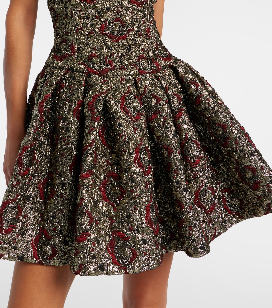 Abito corto Elowen in jacquard | Simkhai