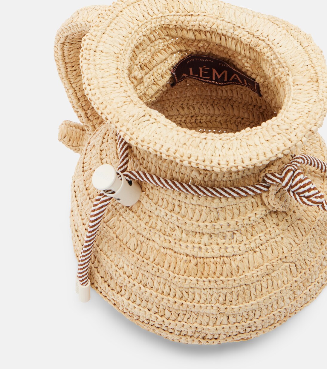 Michelle raffia crossbody bag | Alémais