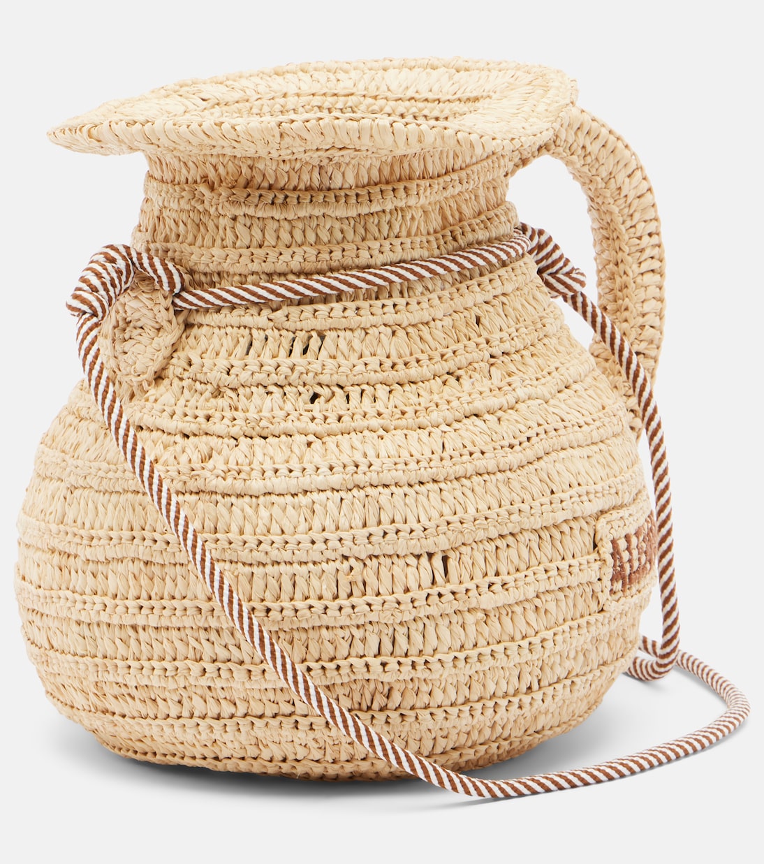 Michelle raffia crossbody bag | Alémais