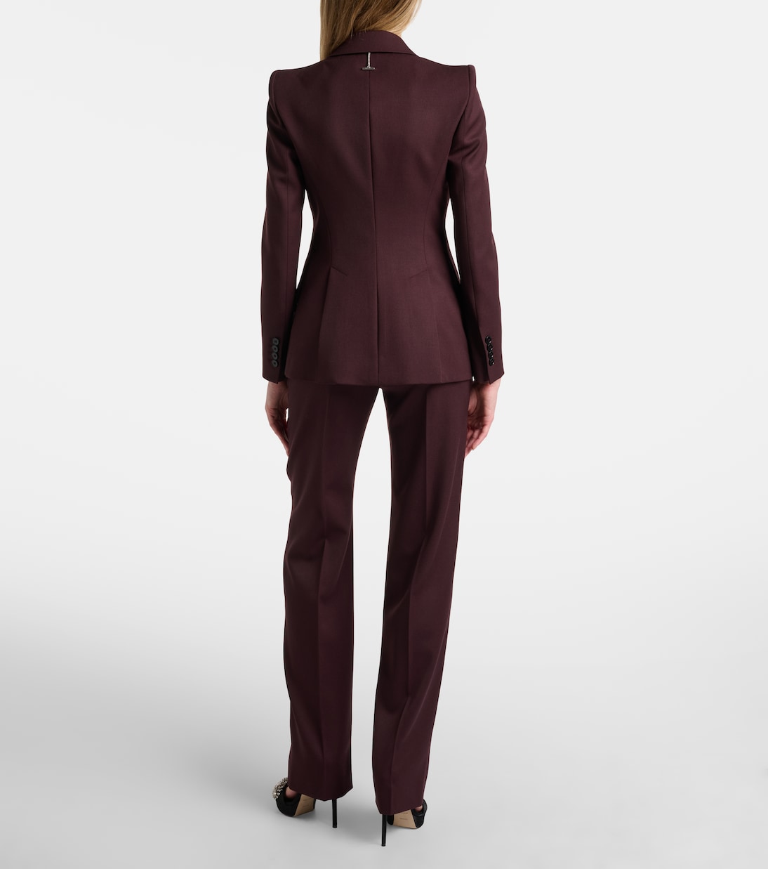 Gerade Hose aus Wolle | McQueen