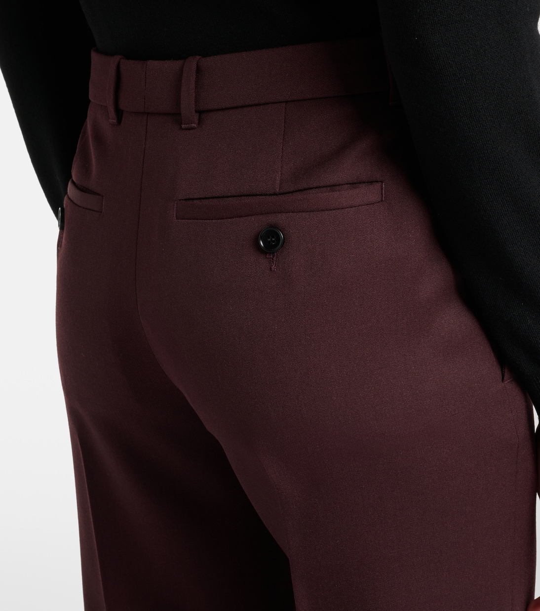 Gerade Hose aus Wolle | McQueen