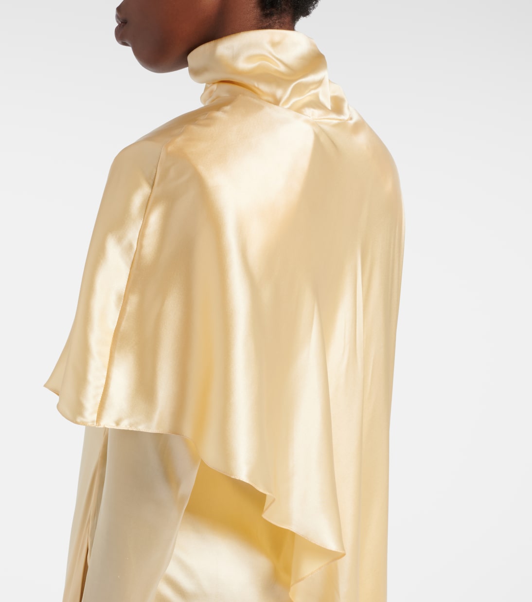 Midikleid aus einem Seidengemisch | Mugler