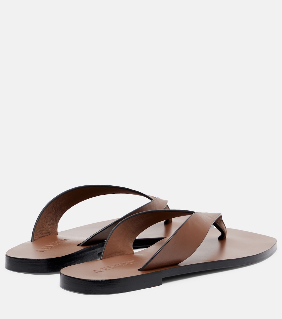 Sandali infradito Kinto in pelle | A.Emery