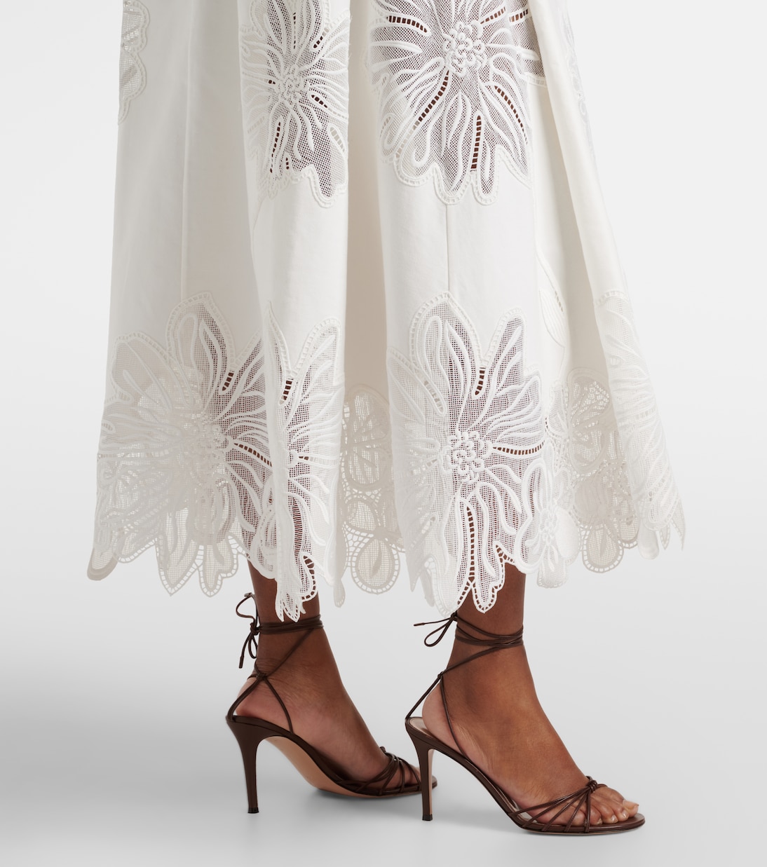Embroidered halterneck cocktail dress | Elie Saab