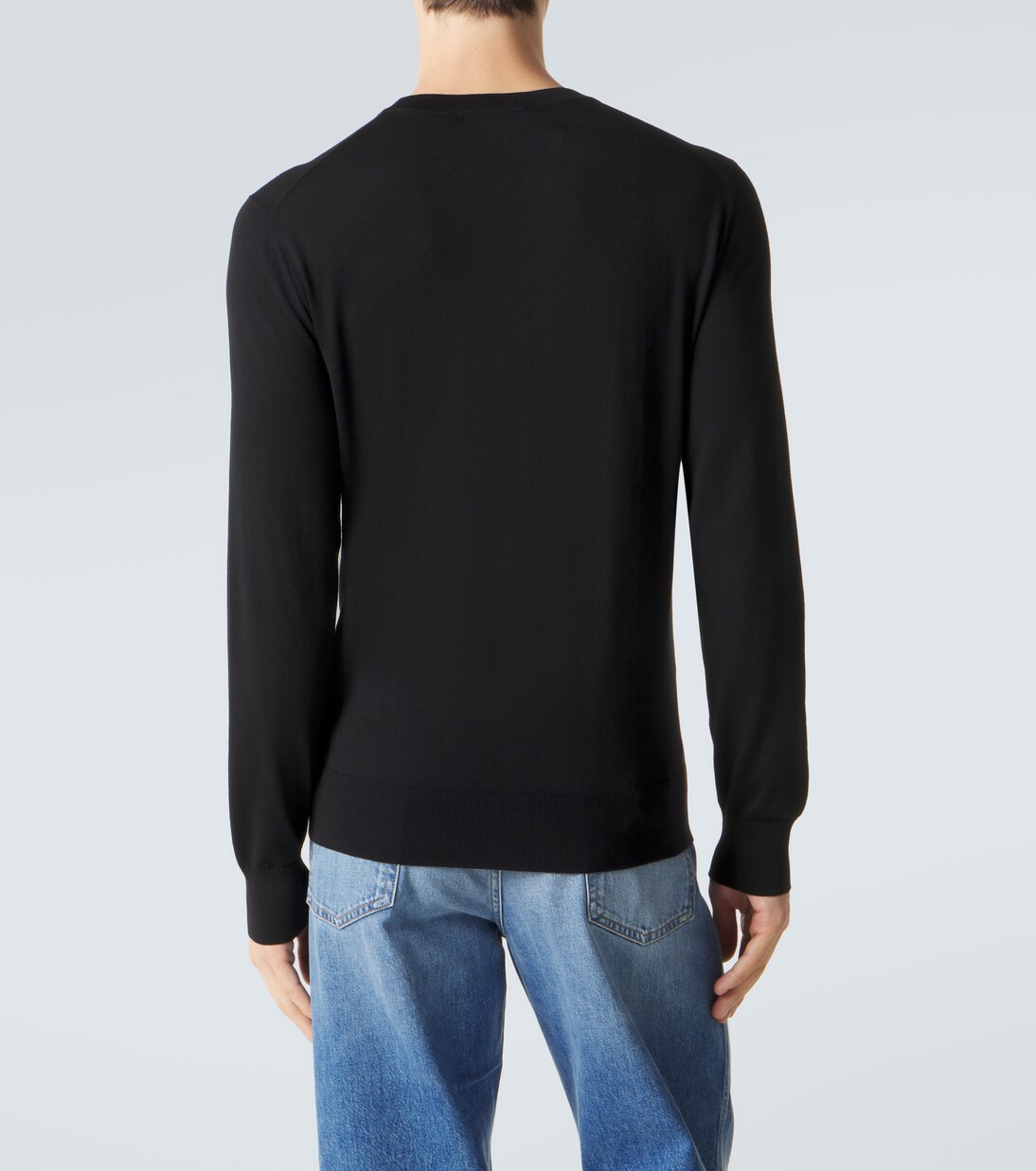 Logo virgin wool sweater | Dolce&Gabbana